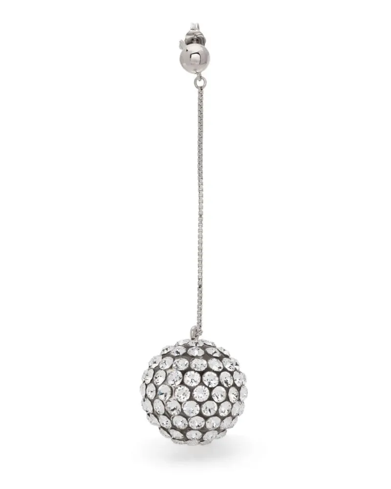 Ports 1961 Verzierte Hängeohrringe - Silber Silber