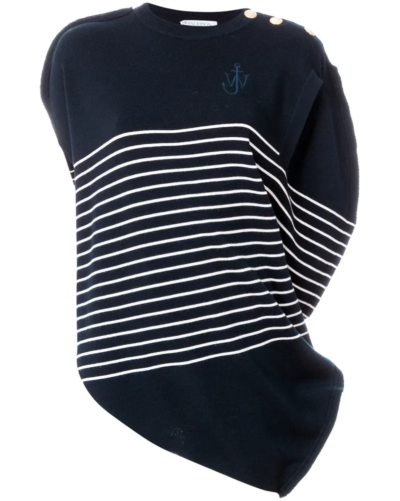 J.W.Anderson Stricktop aus Wolle - Blau Blau