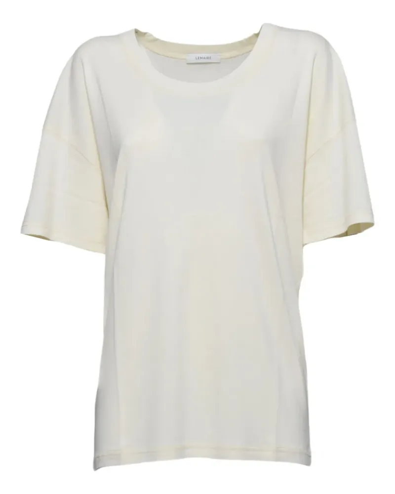 Christophe Lemaire T-Shirt mit Nahtdetail - Nude Nude