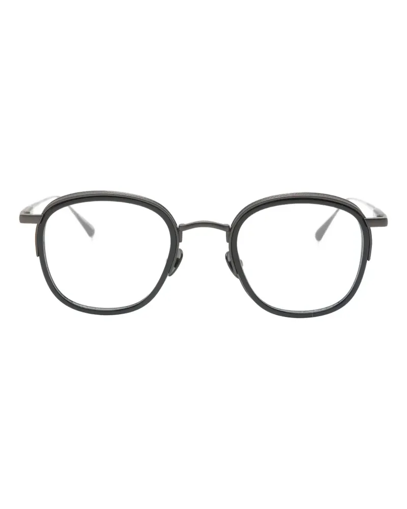 Linda Farrow Aldrin round-frame glasses - Schwarz Schwarz