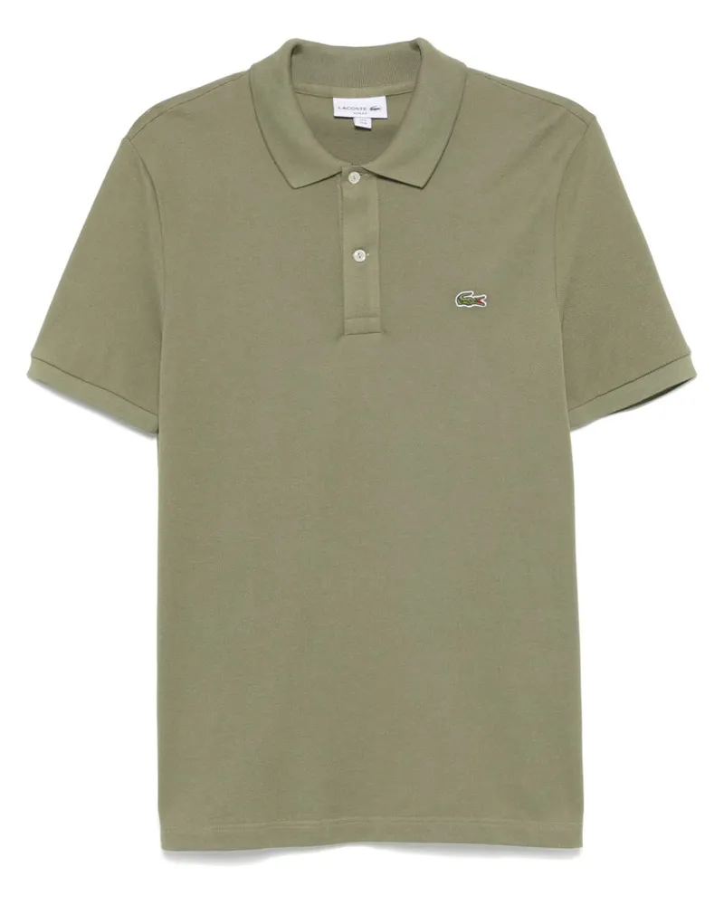 Lacoste Poloshirt mit Logo-Stickerei - Grün Grün