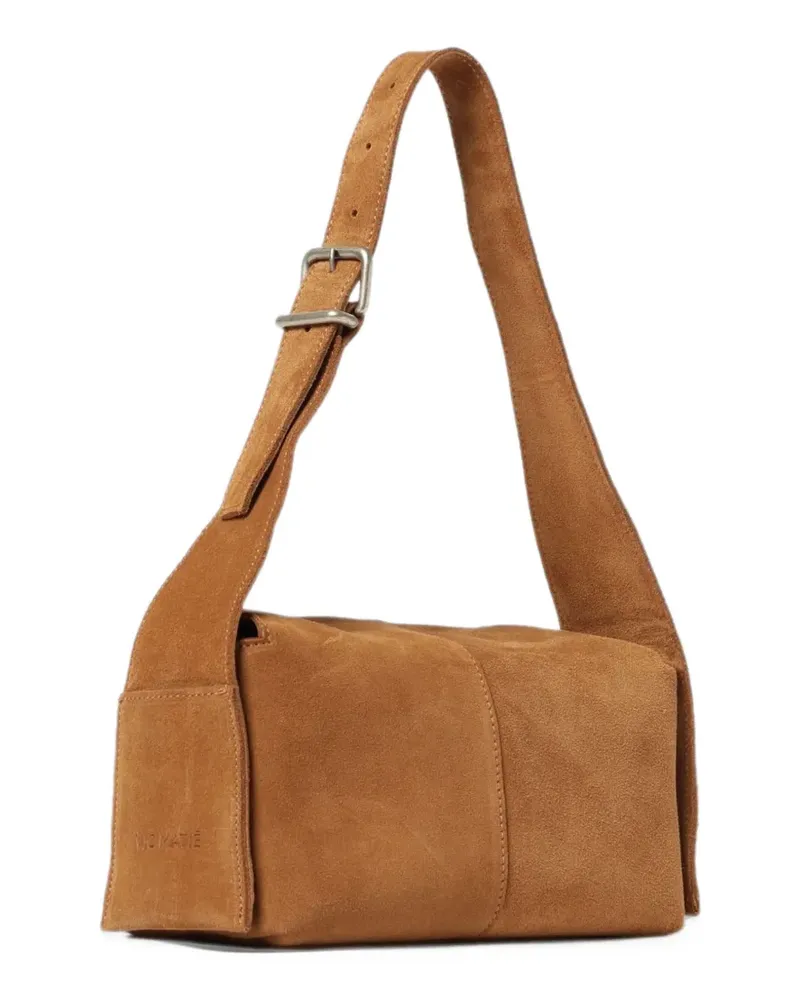 Vic Matié Virginia suede tote bag - Braun Braun