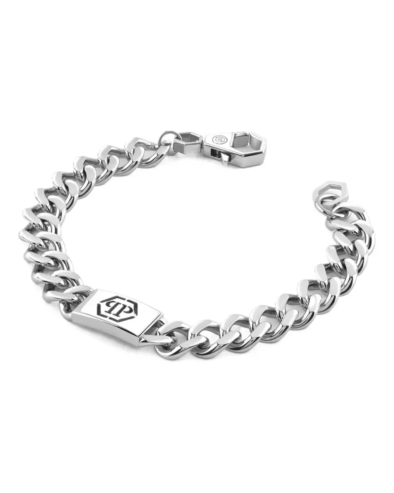 Philipp Plein Armband aus Edelstahl - Silber Silber