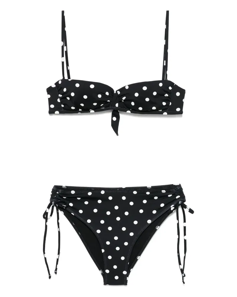 Leslie Amon Caro Bikini - Schwarz Schwarz