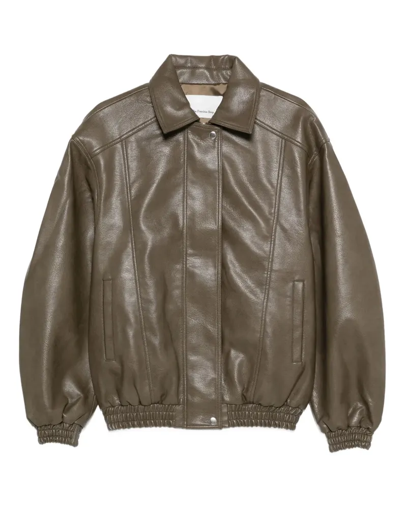 FRANKIE Shop Prescott Jacke mit elastischen Bündchen - Grün Grün