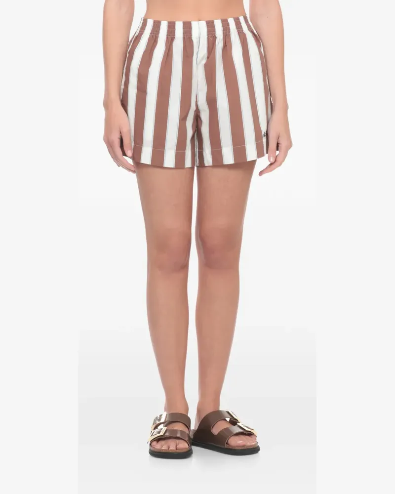 MC2 Saint Barth Maeve striped shorts - Braun Braun