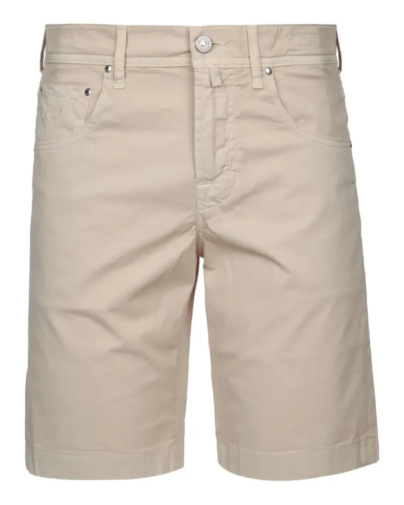 Jacob Cohën Shorts mit geradem Bein - Nude Nude