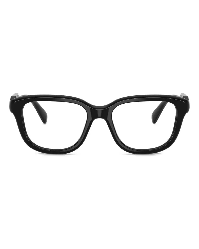 Miu Miu rectangle-shape glasses - Schwarz Schwarz