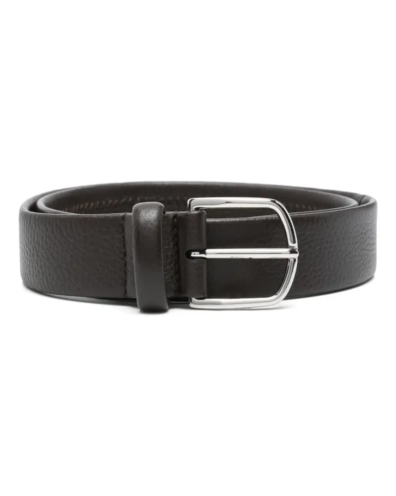 Canali Klassischer Gürtel - Braun Braun