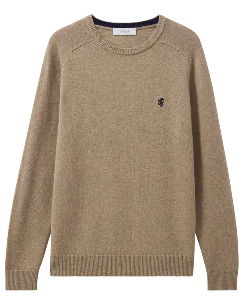 Pringle of Scotland Klassischer Pullover - Nude Nude
