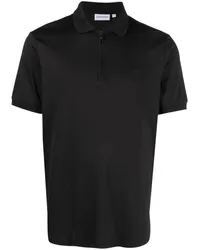 Calvin Klein Poloshirt mit Logo-Patch Schwarz