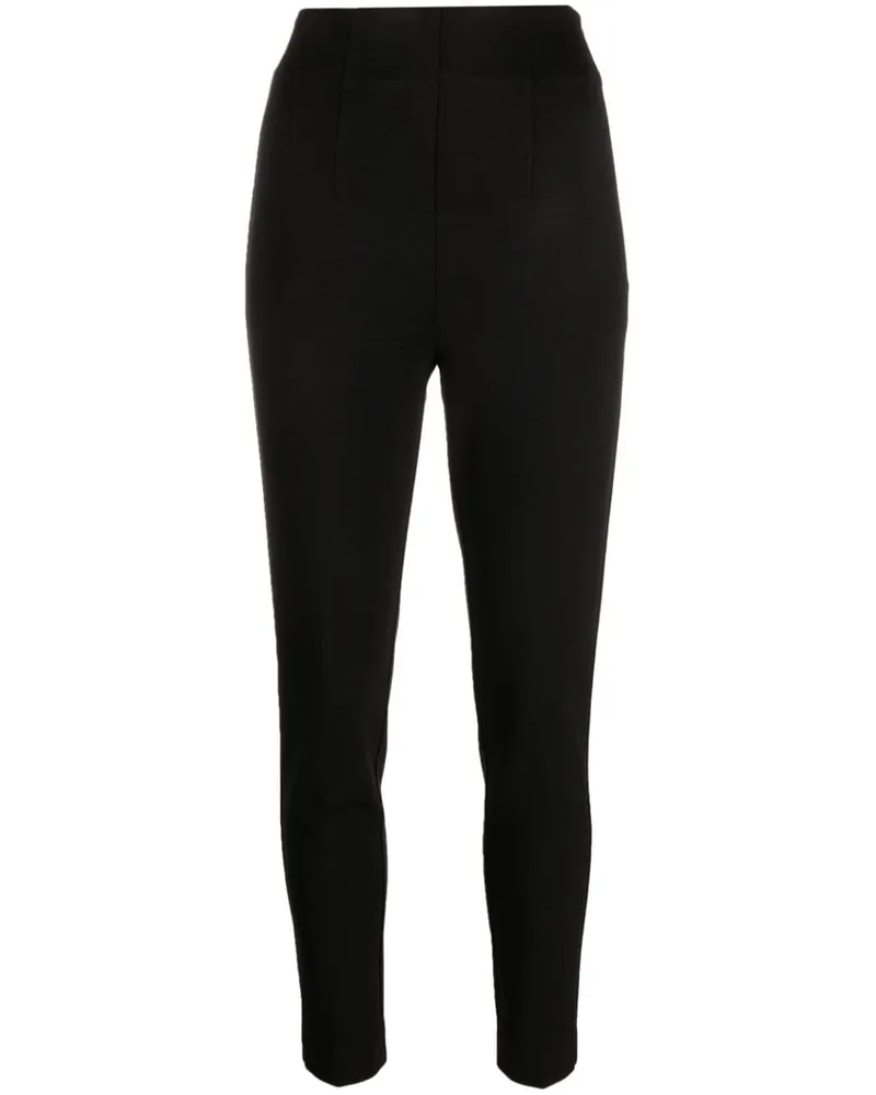 Twin-Set Hose mit schmalem Schnitt - Schwarz Schwarz