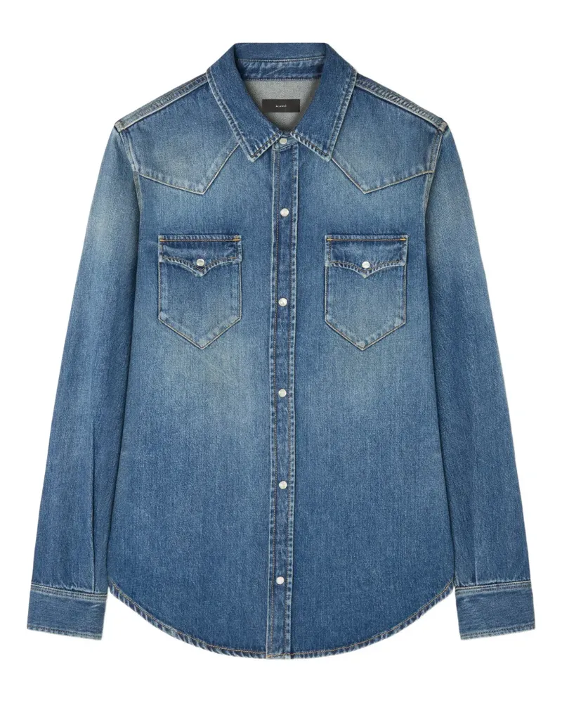 Alanui Klassisches Jeanshemd - Blau Blau