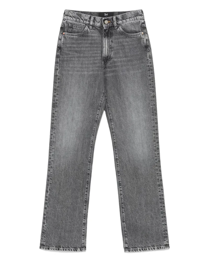 3x1 Jeans aus Baumwolle - Grau Grau
