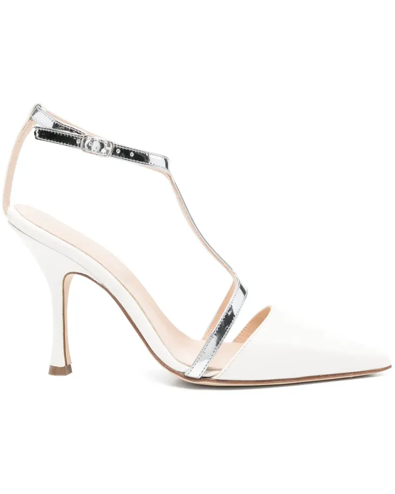 Anna F. Pumps 95mm - Weiß Weiß