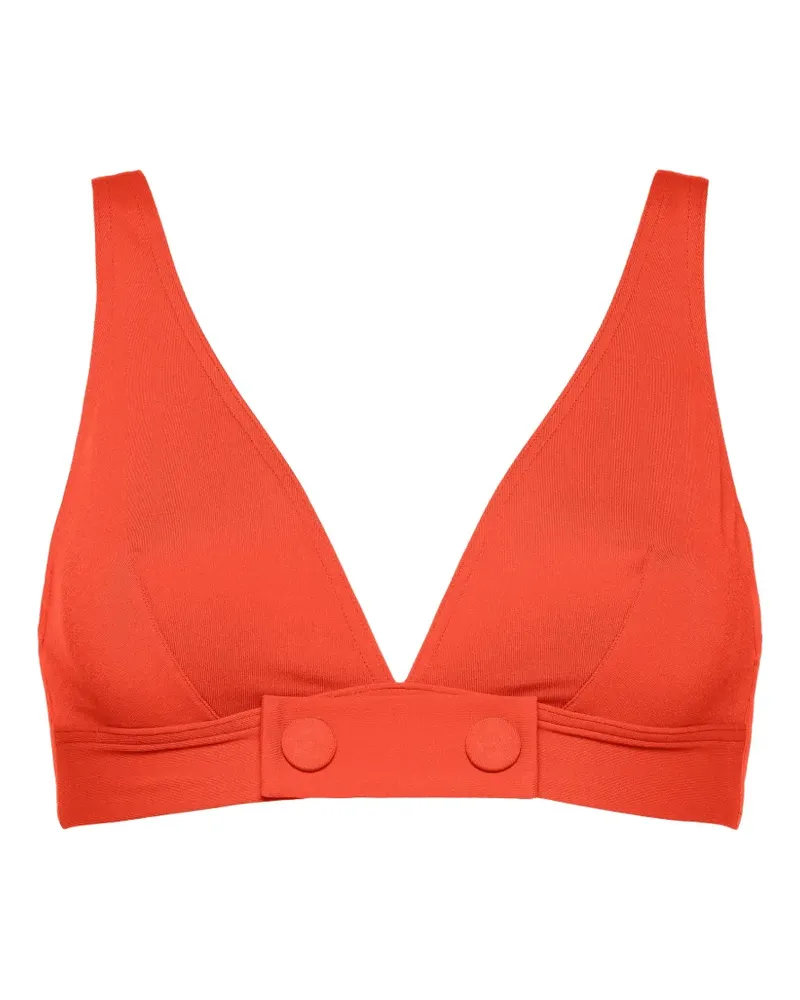 Eres Bikinioberteil mit V-Ausschnitt - Orange Orange