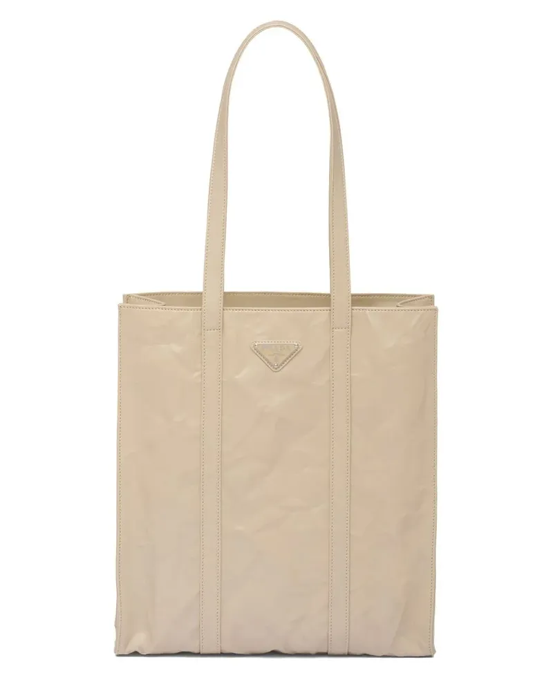 Prada Handtasche aus Leder - Nude Nude