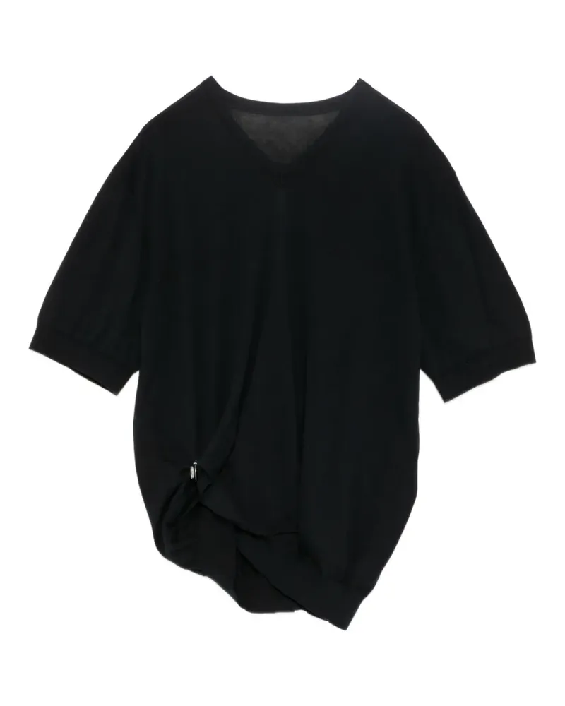 JNBY Pullover mit V-Ausschnitt - Schwarz Schwarz