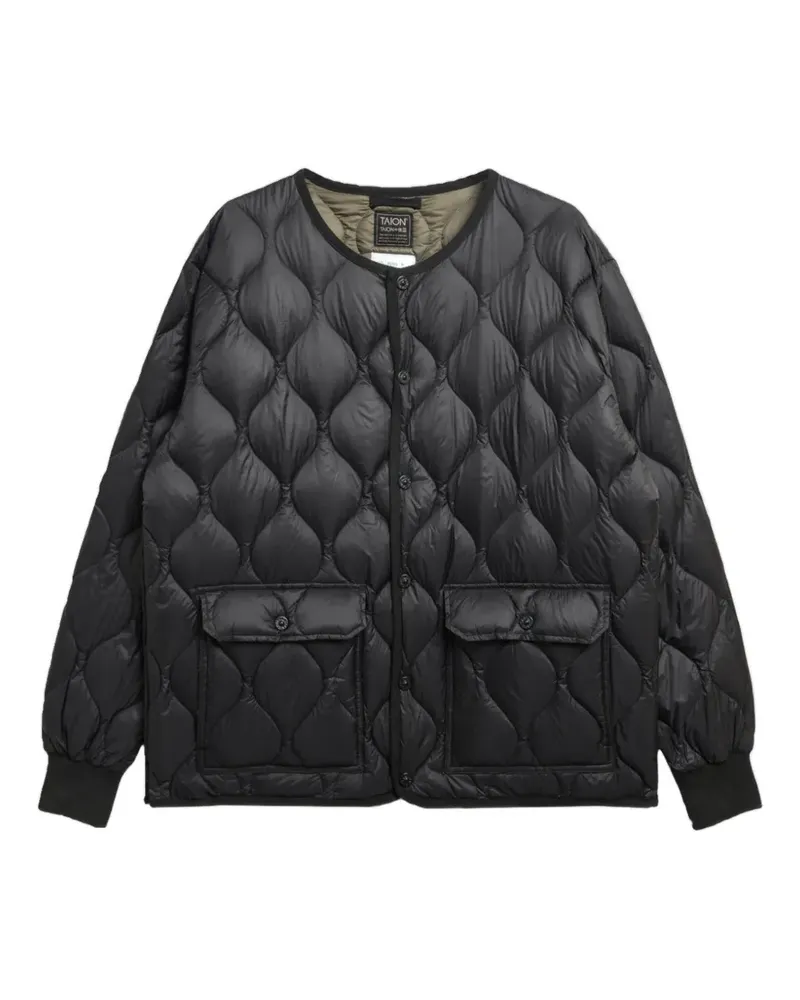 TAION quilted jacket - Schwarz Schwarz