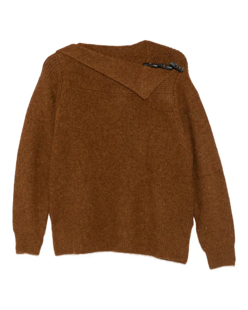Isabel Marant Thais Pullover mit Knebelverschluss - Braun Braun