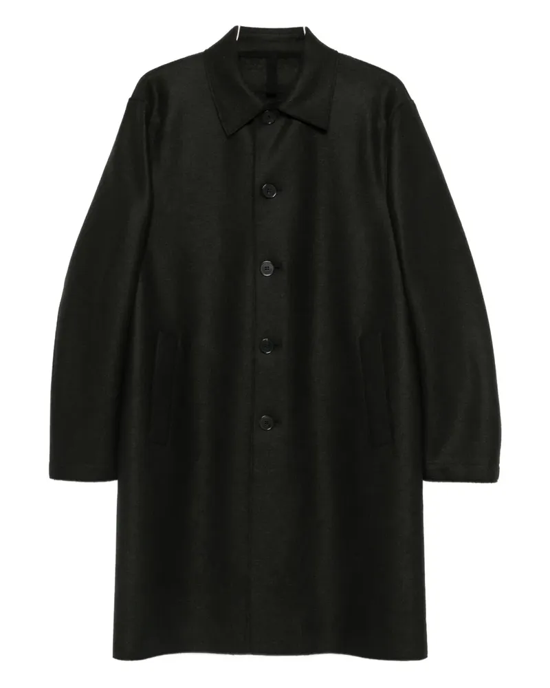 Harris Wharf London Mantel mit Knopfverschluss - Braun Braun