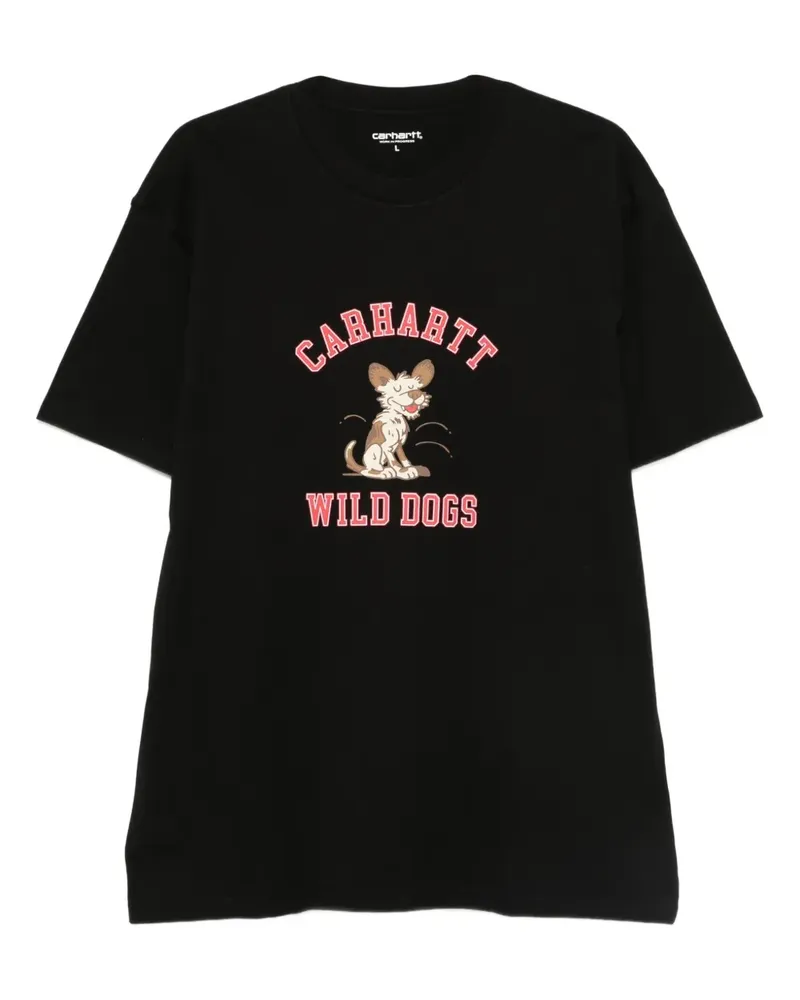 Carhartt WIP T-Shirt mit grafischem Print - Schwarz Schwarz