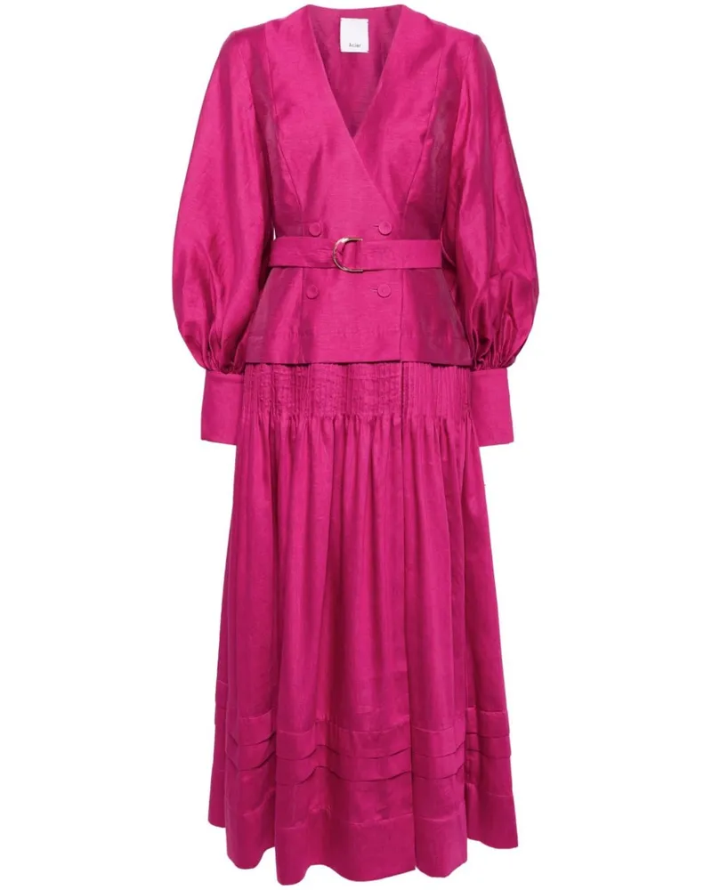 Acler Penfold Midikleid - Violett Violett