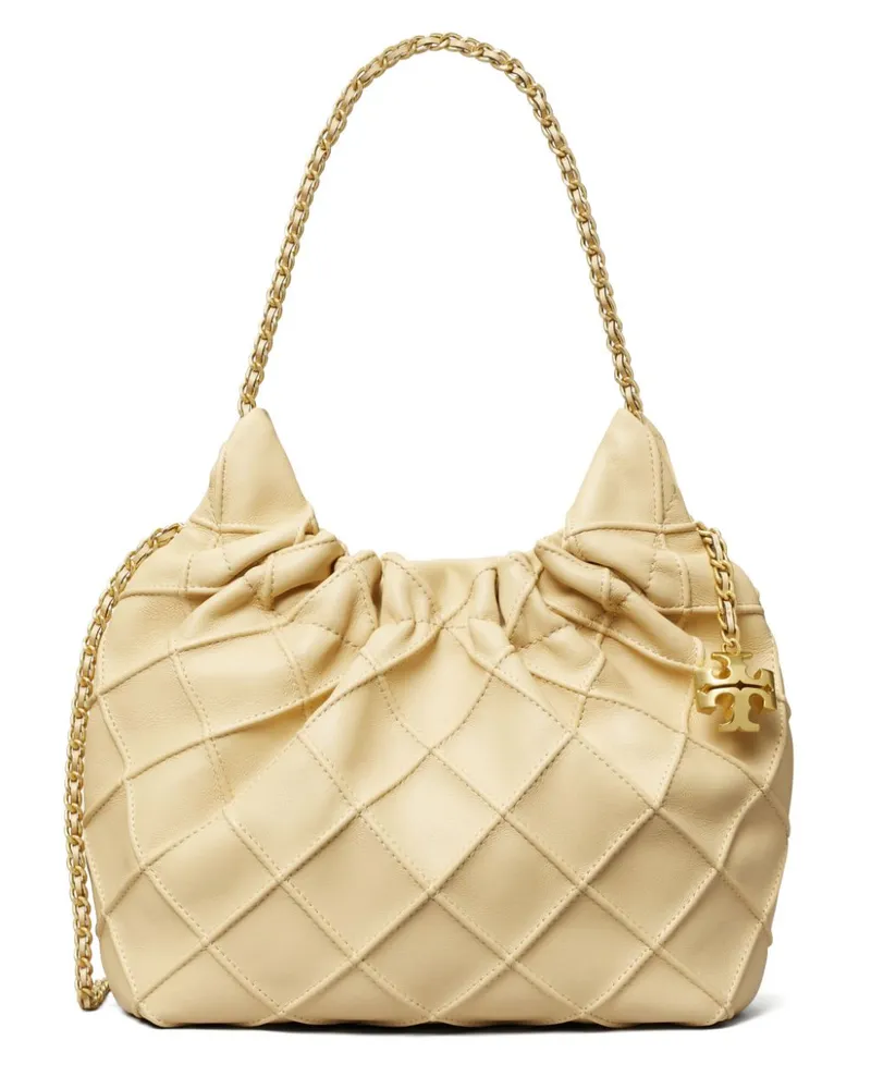 Tory Burch Fleming Mini-Tasche - Nude Nude