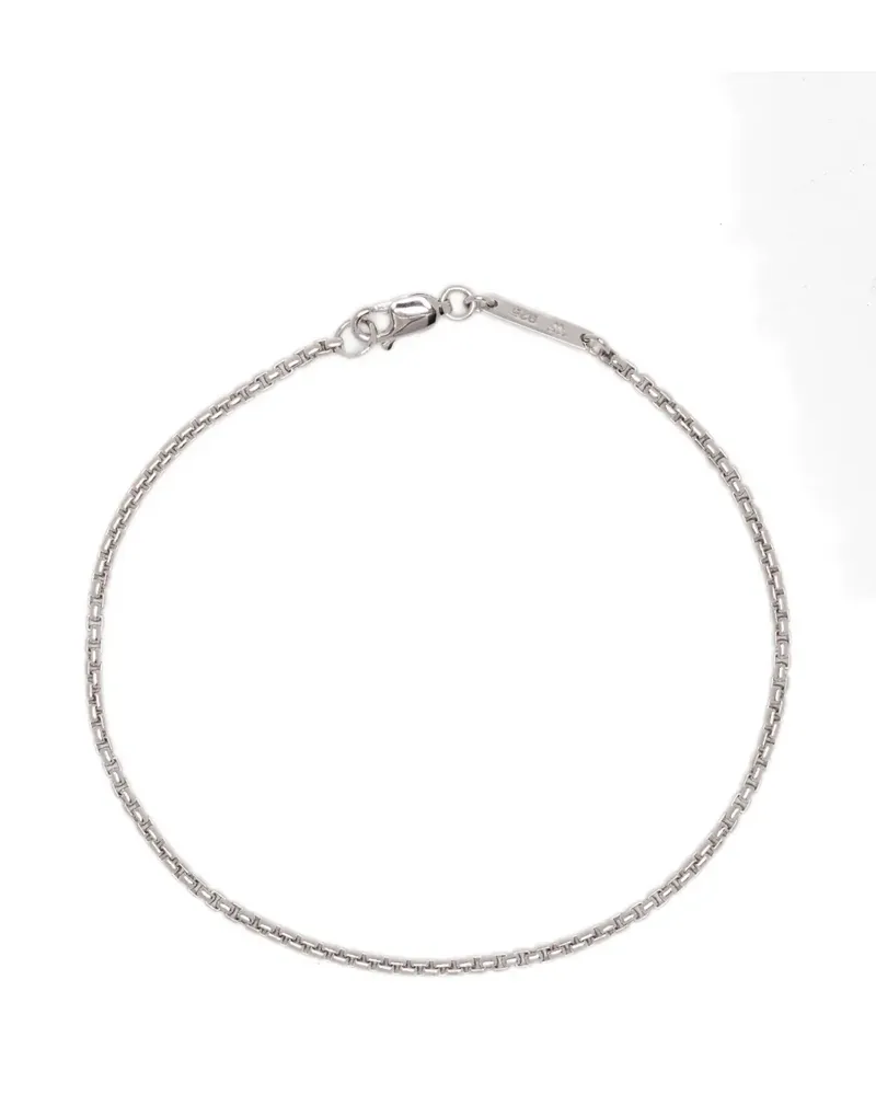 Tom Wood sterling silver chain bracelet - Silber Silber
