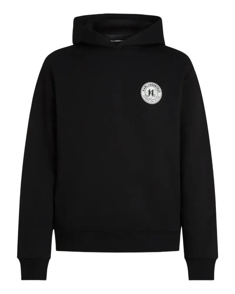 Karl Lagerfeld Après Ski Club Hoodie - Schwarz Schwarz