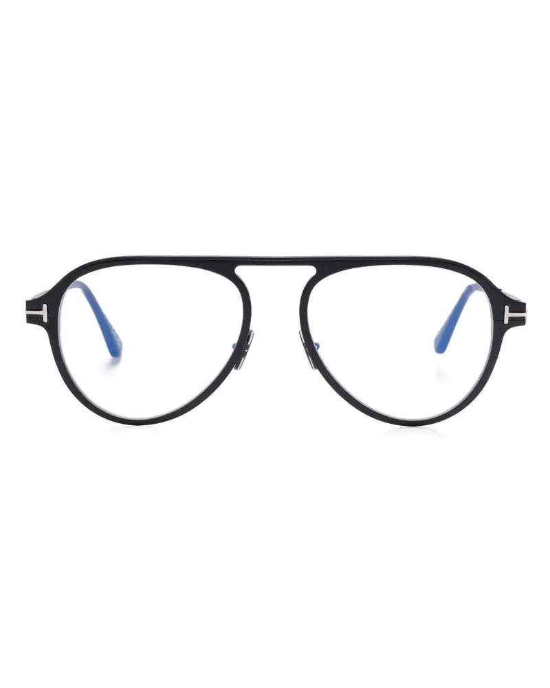 Tom Ford Klassische Pilotenbrille - Schwarz Schwarz