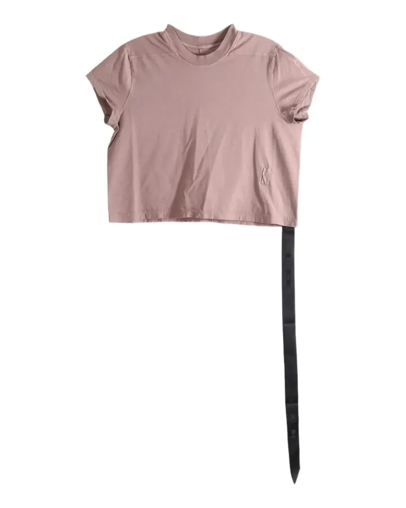 DRKSHDW by Rick Owens Cropped-T-Shirt mit Riemen - Braun Braun
