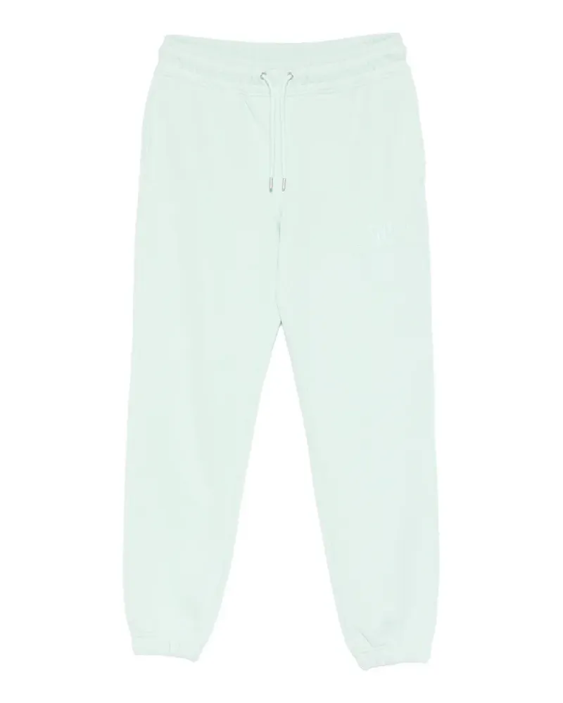 Gant drawstring-fastening logo-embroidered track pants - Grün Grün