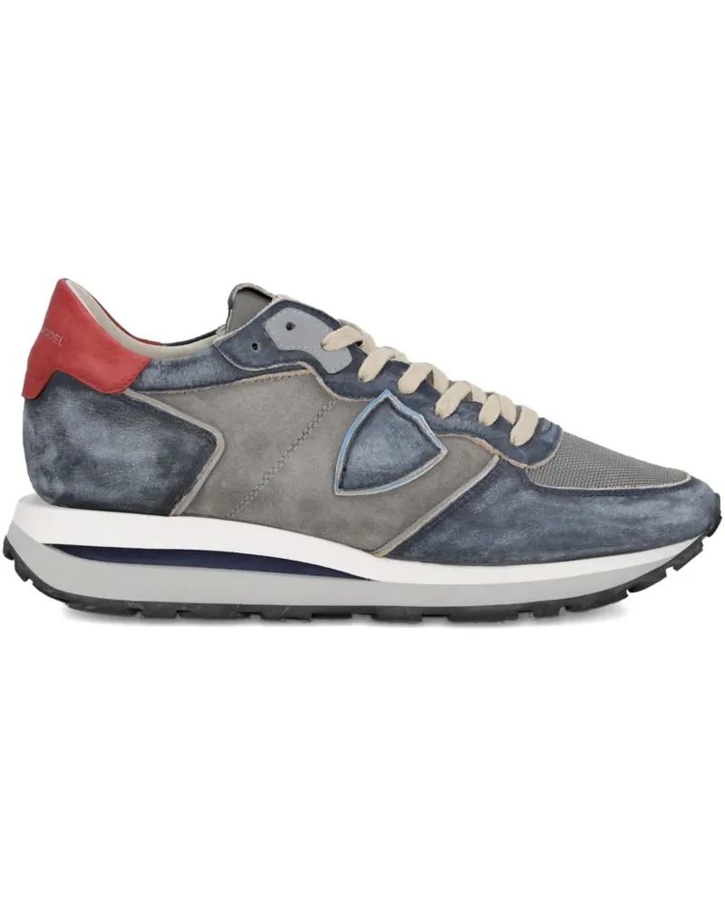 Philippe Model Sneakers mit Einsätzen - Blau Blau