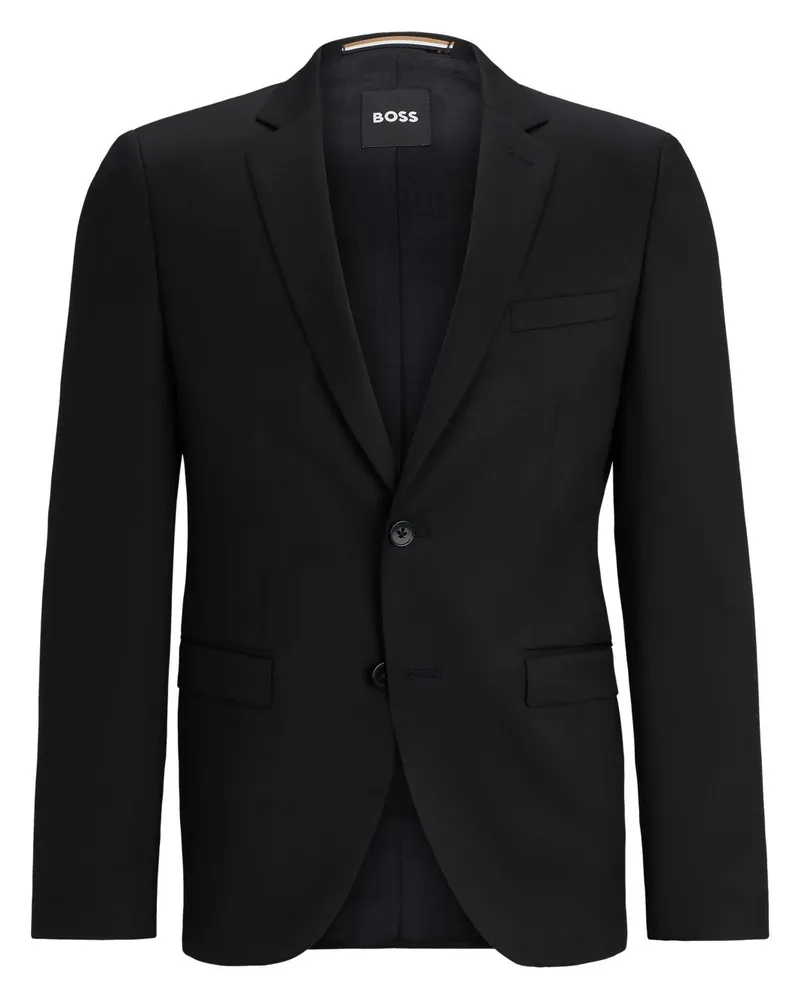 HUGO BOSS Einreihiges Sakko - Schwarz Schwarz