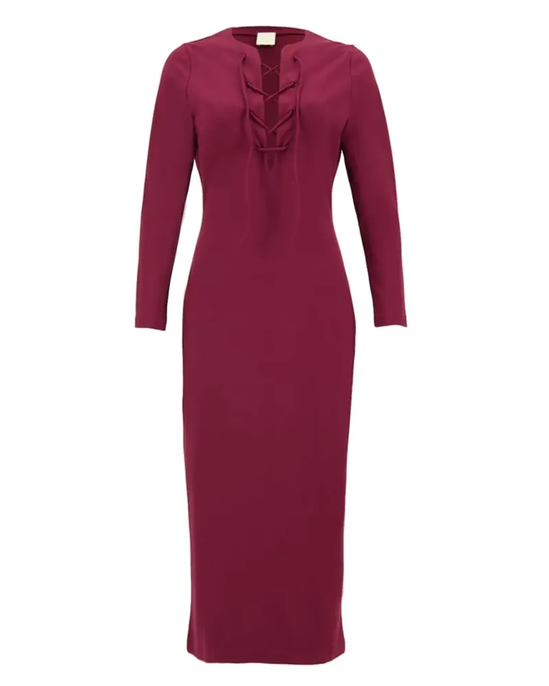 PAULA Eros Midikleid - Rot Rot