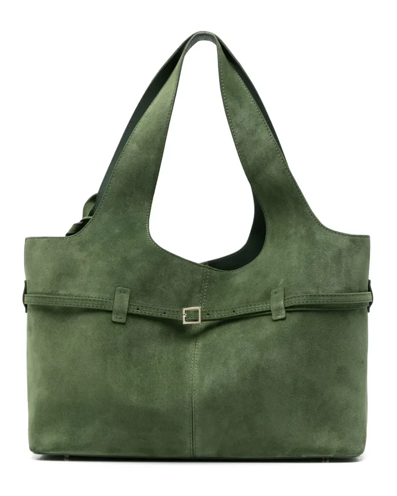 Manu Atelier Cambon Cabas buckle-detail tote bag - Grün Grün