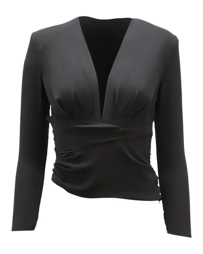 IRO Madera V-neck top - Schwarz Schwarz