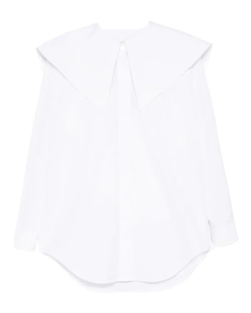 Viktor & Rolf Hemd mit Volant-Detail - Weiß Weiß