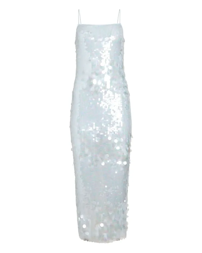 Retrofête Alana Kleid - Silber Silber