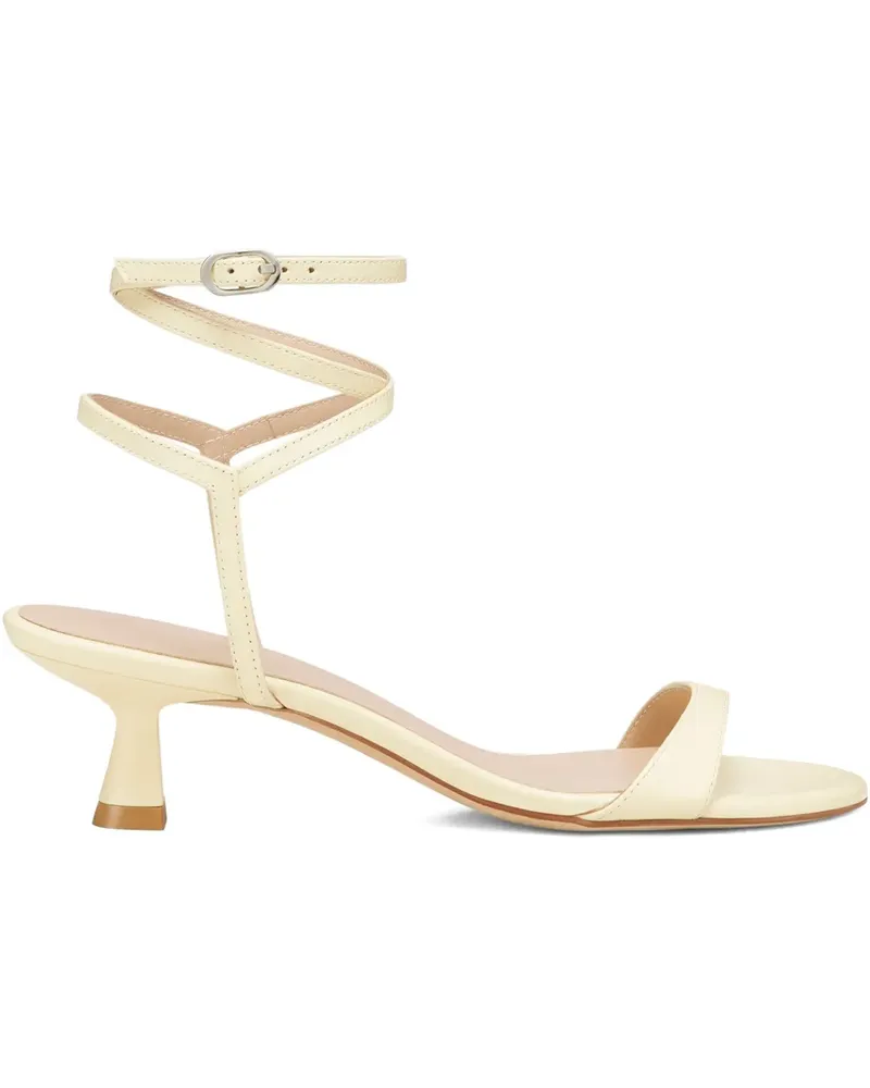 Stuart Weitzman Gewickelte Sandalen 50mm - Nude Nude