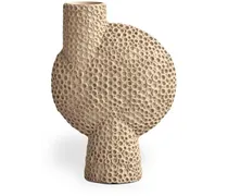 Mittelgroße Sphere Shisen Vase - Nude