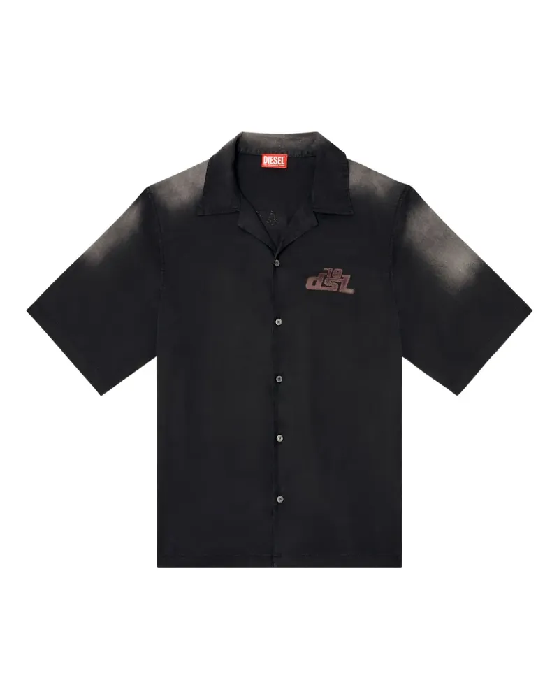 Diesel S-Elly Hemd - Schwarz Schwarz