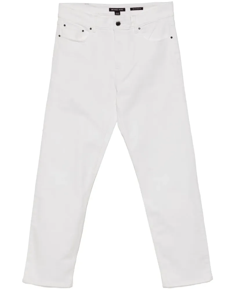 Michael Kors Finn Straight-Leg-Jeans - Weiß Weiß