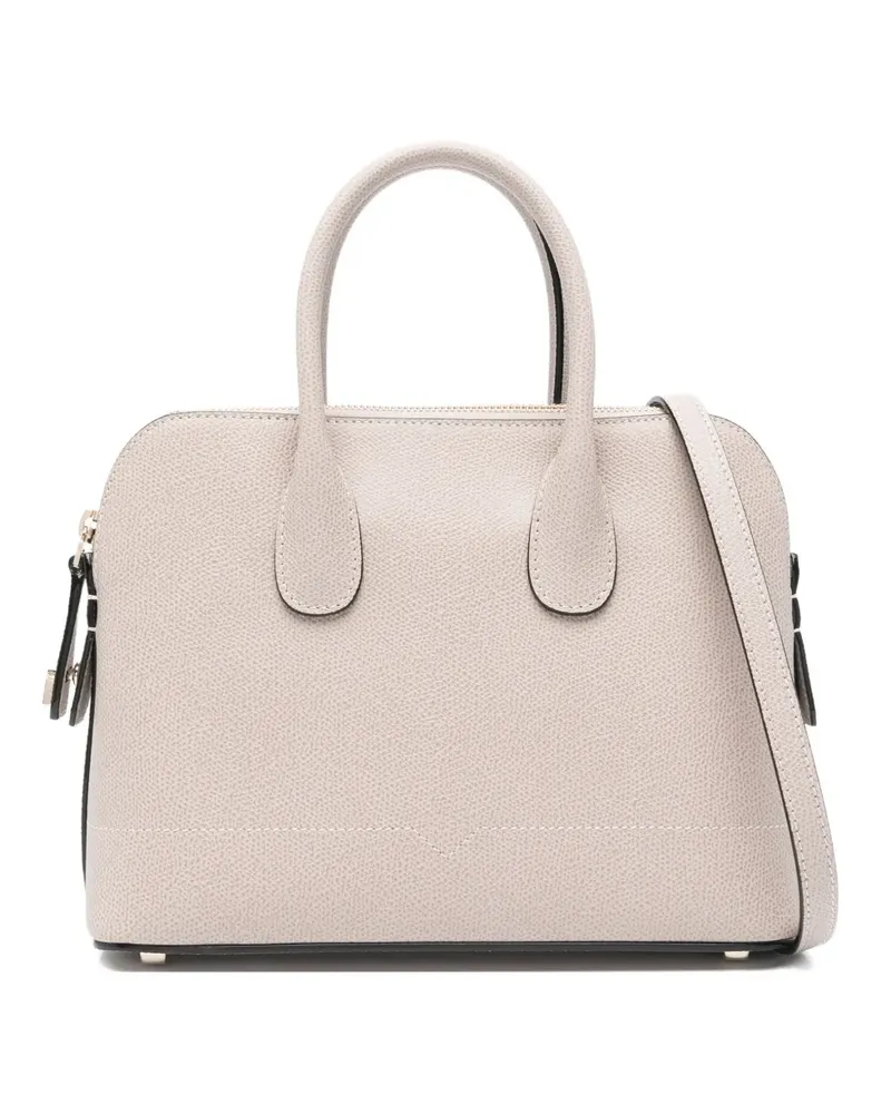 Valextra MyLogo Tote Bag aus Leder - Nude Nude