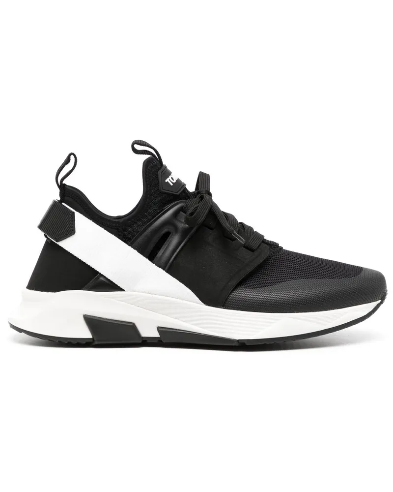 Tom Ford Jago Sneakers mit Einsätzen - Schwarz Schwarz