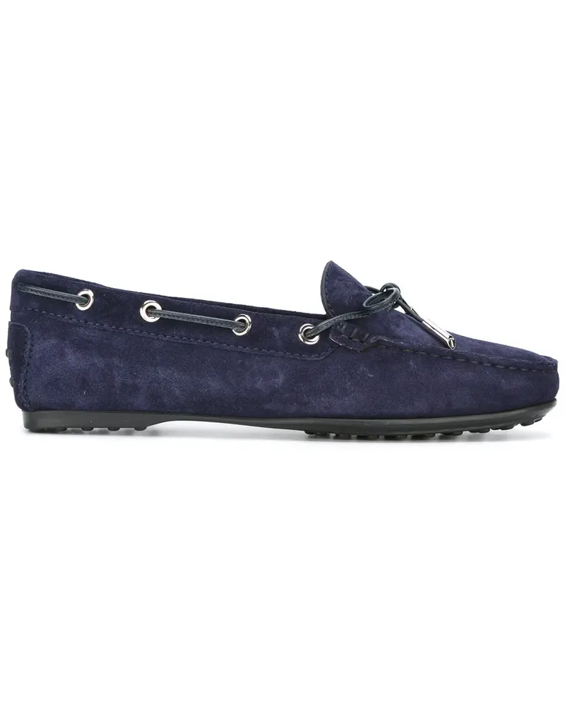 TOD'S Loafer mit Schleife - Blau Blau