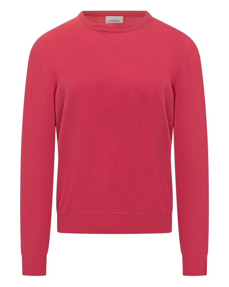 Malo Pullover mit Rundhalsausschnitt - Rot Rot