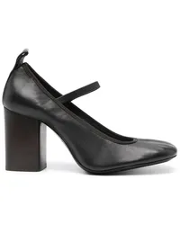 Christophe Lemaire Square Ballerina Pumps 55mm Braun