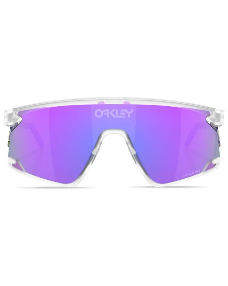 Oakley BXTR Sonnenbrille mit verspiegelten Gläsern - Weiß Weiß